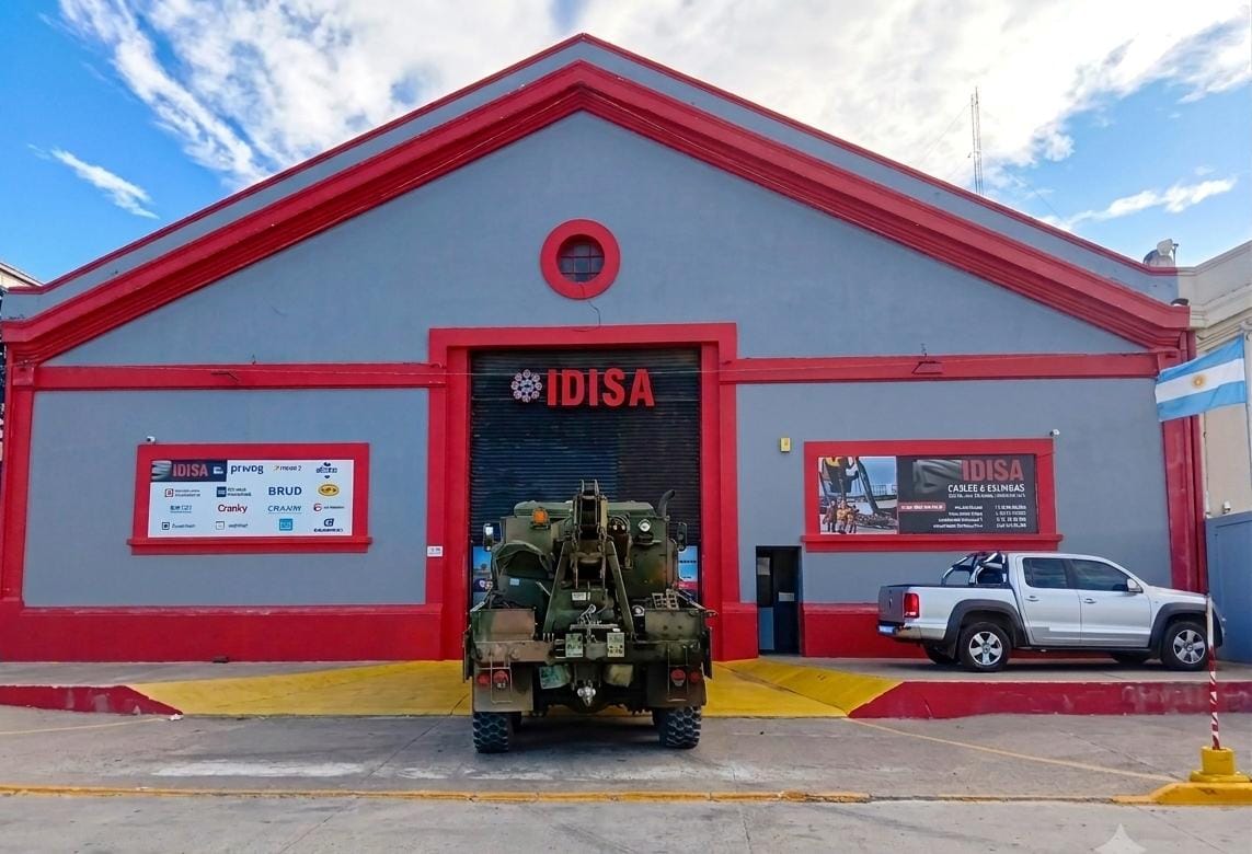 Fachada de IDISA en Comodoro Rivadavia