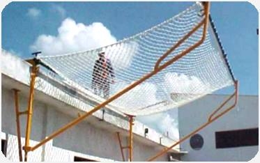 Redes de seguridad para la proteccion de obreros