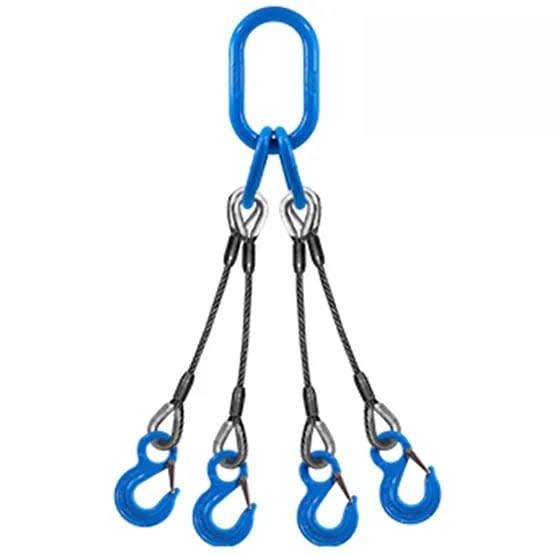 CONJUNTO DE RAMAL CON ESLABON TRIPLE Y GANCHO OJO C/TRABAJA