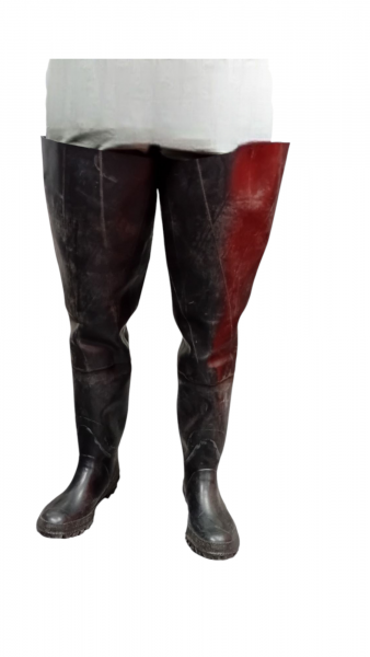 Botas alargadas de agua