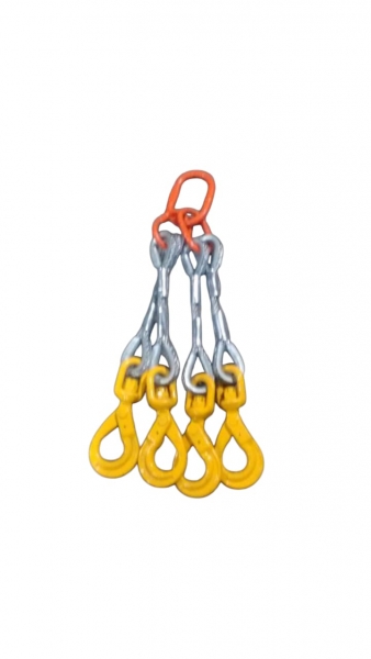 CONJUNTO DE RAMAL CON ESLABON TRIPLE Y GANCHOS GIRATORIOS BKL
