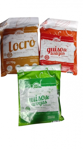 Comida liofilizada